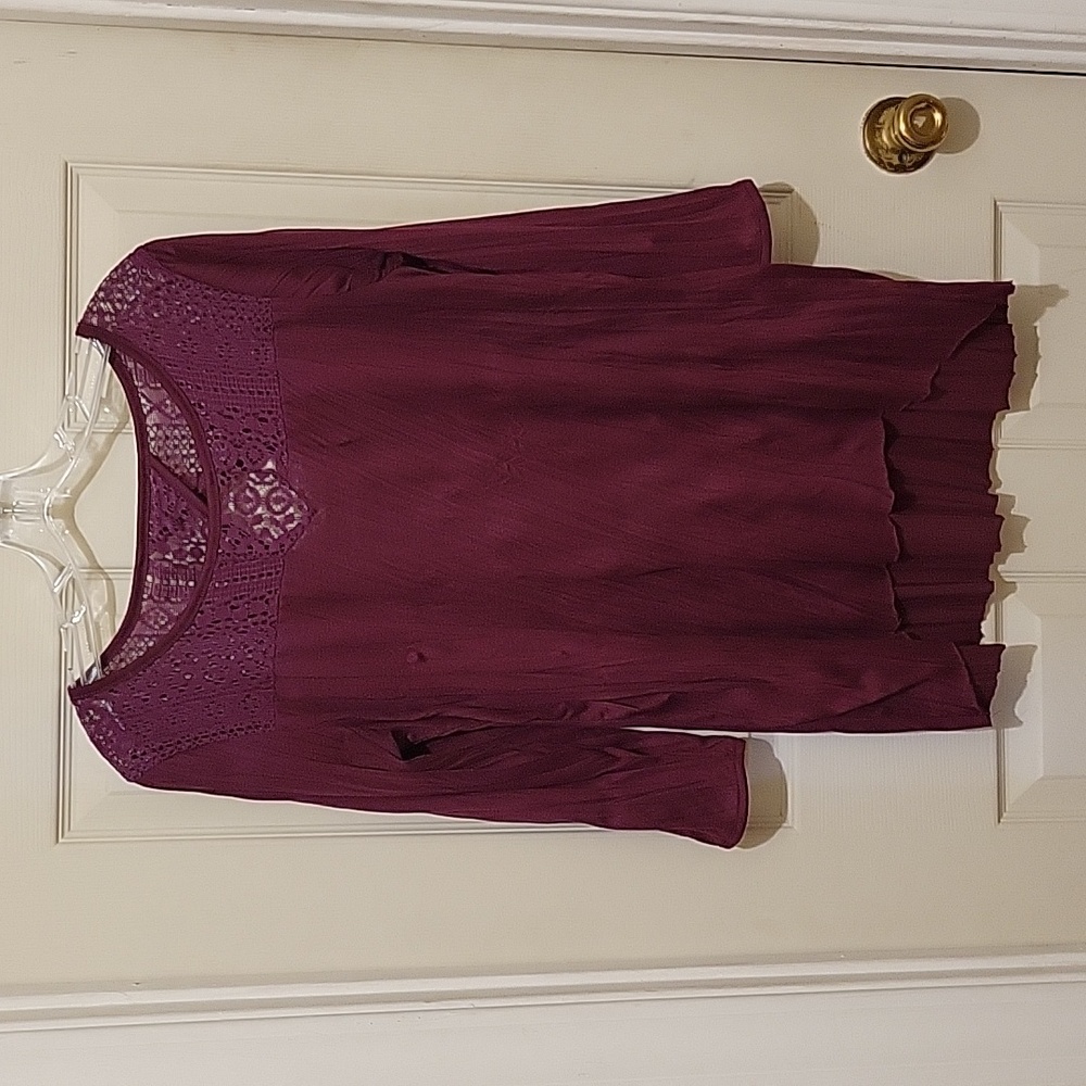 Maurice's 3/4 sleeve top